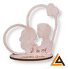 Combo 10 Centros De Mesa De Novios Con Corazon Y Ramo Calado 1 Combo 10 Centros De Mesa De Novios Con Corazon Y Ramo Calado 1