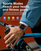 Bangwei Relojes Inteligentes Para Hombre, Pantalla Táctil . 3