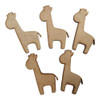 10 Figuras Leon 10cm Formas Fibrofacil Animales Mdf 2