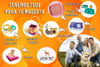 Juego Interactivo Estimulante Perros Gambling Tower 7
