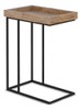 Simplihome Gallagher Madera Maciza De Mango Y Metal De 18 Pu 0