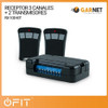 Receptor Inalámbrico Tres Canales Con Dos Controles Garnet 1