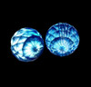 Silant Caireles 2 Esferas 23 Mm Color Celeste Cristal Deco 5