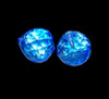 Silant Caireles 2 Esferas 23 Mm Color Celeste Cristal Deco 7