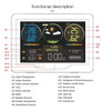 Relógio Meteorológico Relógio Interno Weather With Station 1