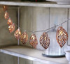 Guirnalda De Luces Hojas / Metal Led Luminosas 2