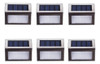 6pc Solar Escalera Escalera Exterior Luz 2 Con Luz De Acero 1 6pc Solar Escalera Escalera Exterior Luz 2 Con Luz De Acero 1