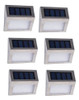 6pc Solar Escalera Escalera Exterior Luz 2 Con Luz De Acero 4 6pc Solar Escalera Escalera Exterior Luz 2 Con Luz De Acero 4
