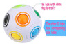 Tanch Magic Rainbow Ball Puzzle Cube Fidget Stress 6