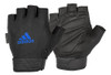 Guantes De Entrenamiento Negro Con Azul Talle L adidas 0