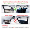 Parasol Ventana Lateral De Coche Cortina Magnetica 2pcs. 7