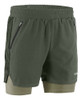 Shorts Masculinos, Exercícios, Maratona, Corrida, Respirável 1