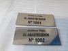 Placa Acero 304 - 70  * 30 Mm  - Incluye Grabado Laser!!! 2