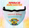 Plantillas Sublimar Barbijos Tapabocas Egresaditos Egresados 2