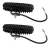 2 Farol De Milha Led Retangular Mini Barra 6 Leds 18w Bivolt 3