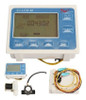 1/2 '' Agua Flujo Metro Del Control De Pantalla Lcd + Electr 1