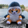 Muñeca De Peluche Divertida De Gato De Tiburón De 6