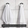 2pcs Cocina Baño Ventosa Succión Toalla Pared Gancho Perchas 4