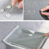 Lunarm 40 Alfileres De Cabeza Transparente Con Caja De Almac 2