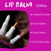 Lip Balm Dourado Com Glitter Hidratante Labial Unique Dalla 1