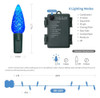Blissun C6 - Guirnalda De Luces Led De Navidad, 50 Luces Led 1