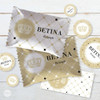 Kit Imprimible Coronita De Reina Negro Y Dorado Tukit 2