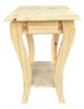 Mesa Arrime Auxiliar Quesera Madera Pino 40 X 40 - Pinoshow 0