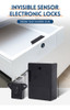 Fechadura Armário Sensor Cartão Bateria Rfid Ic Inteligente 2