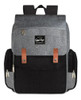 Mochila Maternidade Bolsa Mamãe Bebê Multifunção Grande Cor Cinza/preto 0