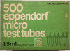 Lote Microtubos Centrífuga Eppendorf 1,5ml Pp Brinkmann Usa 3