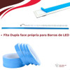 Fita Dupla Face Para Isolamente Térmico Industrial 50mt 5mm 7