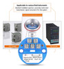 Transmisor De Temperatura  Pt 100, 0-300 C, 24 Vdc, 4-20ma 6