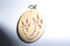 Colgante Flores Caladas Flor Oval Collar Bijouterie 1