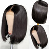 . Peruca Natural Cabelos Humanos Curta Bob Lisa 25cm 2