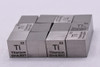 Cubo Acrilico C Elemento Tabla Periodica 10mm Titanium 3