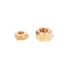Tuerca Hexagonal De Bronce M5x0.80 X5 Unidades 0