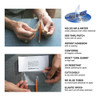 Kit De Reparo Tear-aid Tear-aid Repair Airhead Vinyl, Pacote 2