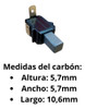 Carbón Por Unidad Para Lijadora Lrl300-8 Lusqtoff 1