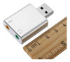 Tarjeta De Sonido Externa Usb 2.0 Audio Virtual Dj 3d 5.1 3