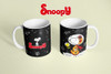 Kit Diseños Plantillas Tazas Snoopy Sublimación M2 2