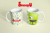 Kit Diseños Plantillas Tazas Snoopy Sublimación M2 5
