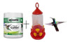 Alimento Nectar Picaflor Colibri Exzootix Bebedero Kit 4