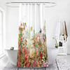 Elelink Cortina Ducha Floral Flores Vibrantes Mariposas Flor 2 Elelink Cortina Ducha Floral Flores Vibrantes Mariposas Flor 2