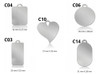 Kit 60u De Chapinhas Lisas Para Chaveiro Para Personalizar 0