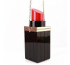 Regalo Novedad Banquete Lápiz Labial Acrílico Crossbody Noch 0 Regalo Novedad Banquete Lápiz Labial Acrílico Crossbody Noch 0