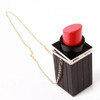 Regalo Novedad Banquete Lápiz Labial Acrílico Crossbody Noch 4 Regalo Novedad Banquete Lápiz Labial Acrílico Crossbody Noch 4