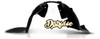 Kit X2 Pasarruedas Guardaplast Delanteros Peugeot 207 2