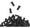 Tornillos De Ventilador De La Caja Del Ordenador Negro (paqu 0