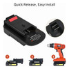 Adaptador De Bateria Hpa1820 20v Max.18v Black Decker Stanle 4