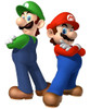 Almohadón Muñecos De Apego Mario Bros Y Luigi Con Forma Caba 3